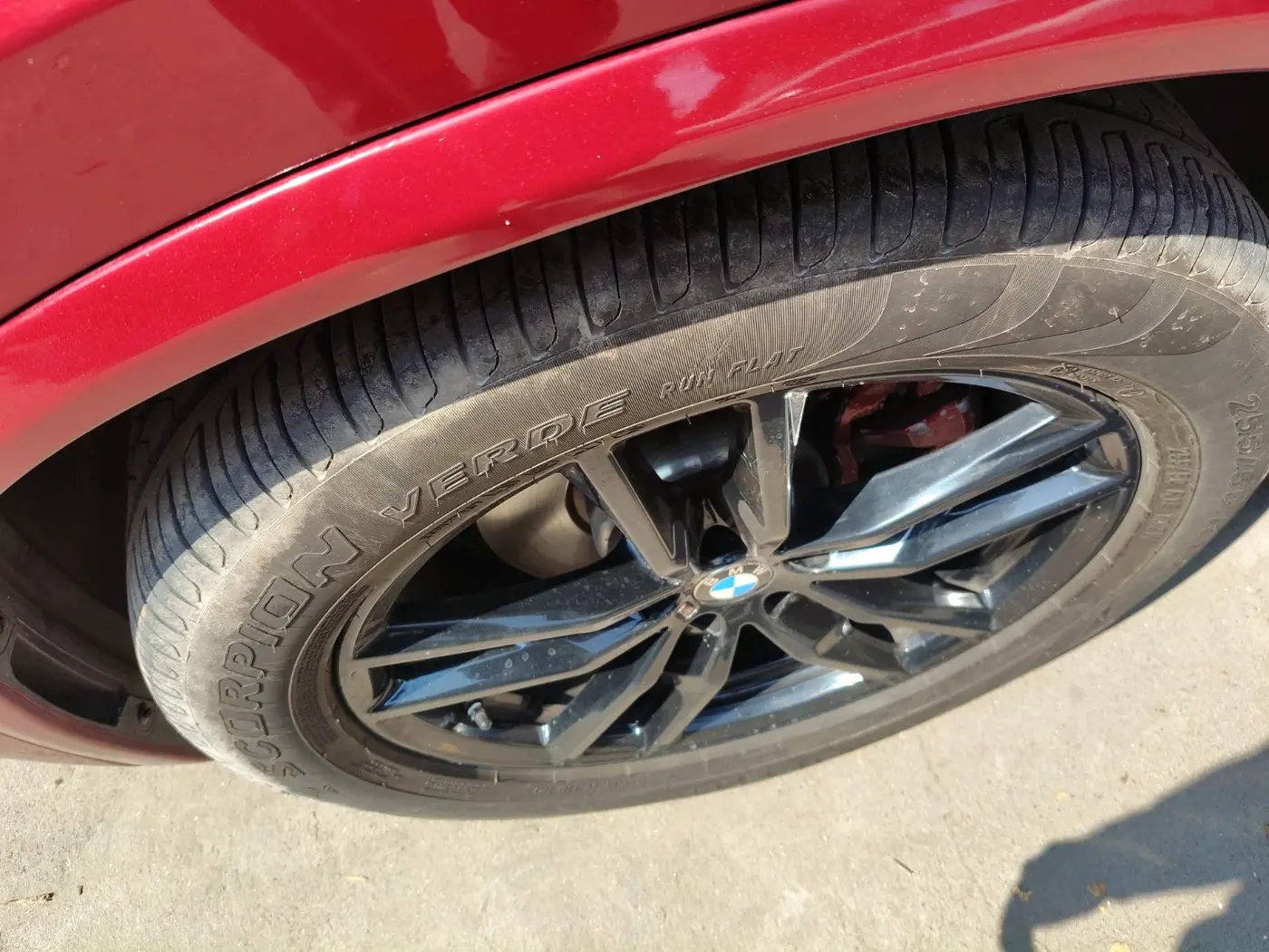 2019 BMW X4 XDRIVE 20D M SPORT X, Diesel, Automatic, 1,07,557 km, tyre