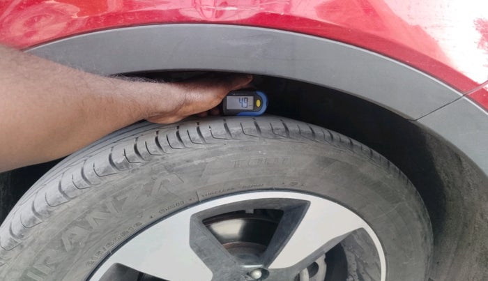 2018 Tata NEXON XZA PLUS DIESEL DUAL TONE, Diesel, Automatic, 79,645 km, tyre