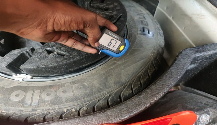 2017 Skoda Rapid AMBITION 1.5 TDI, Diesel, Manual, 1,03,892 km, tyre