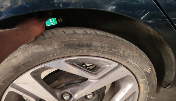 2022 Hyundai AURA SX PLUS 1.2 AMT, Petrol, Automatic, 29,514 km, tyre