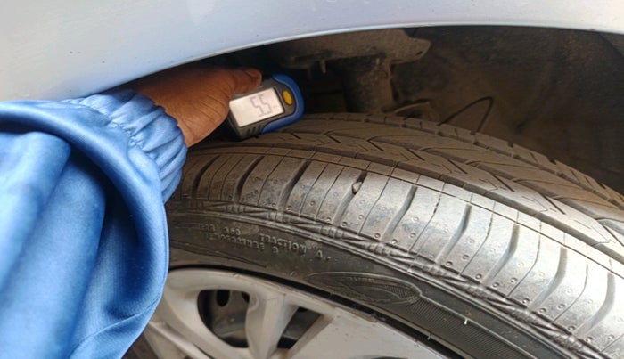 2021 Hyundai AURA S 1.2 CNG, CNG, Manual, 1,18,756 km, tyre