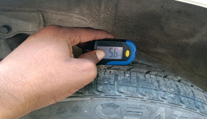 2017 Maruti Wagon R 1.0 VXI, Petrol, Manual, 74,965 km, tyre