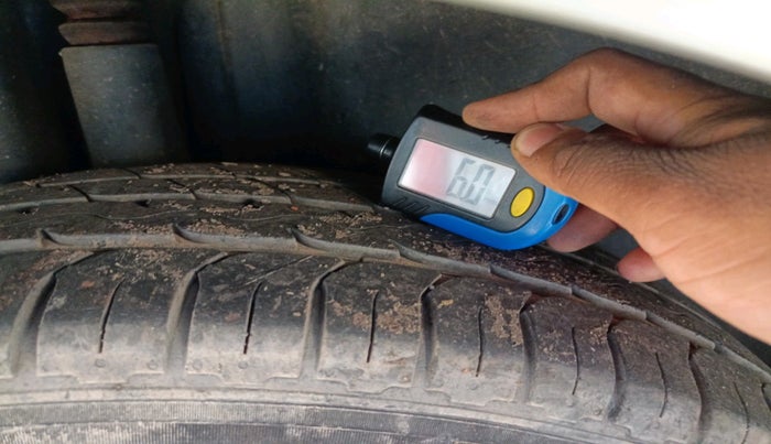 2015 Skoda Rapid AMBITION 1.5 TDI, Diesel, Manual, 1,24,947 km, tyre