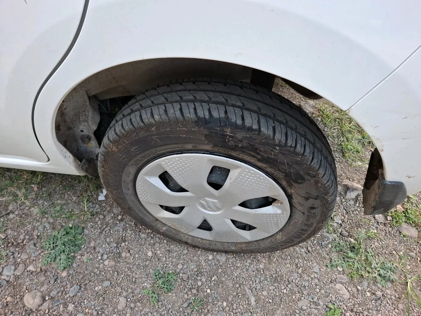 2025 Maruti Alto K10 VXI, Petrol, Manual, 5,001 km, tyre
