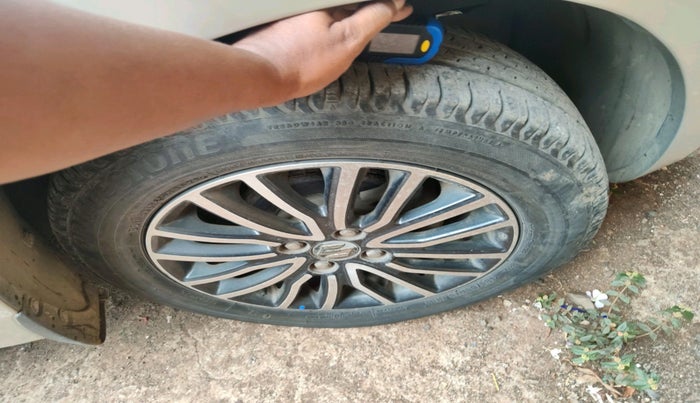 2017 Maruti Dzire ZXI PLUS AMT, Petrol, Automatic, 68,661 km, tyre