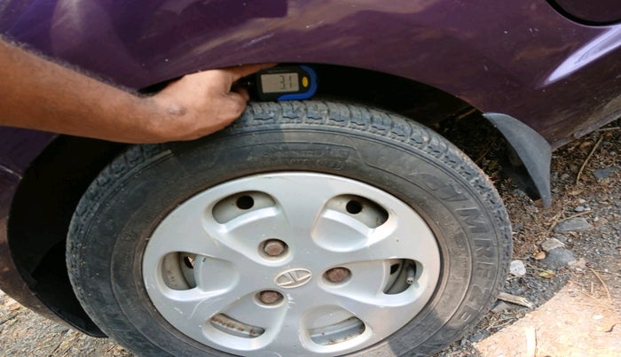 2015 Tata Nano TWIST XTA, Petrol, Automatic, 52,066 km, tyre