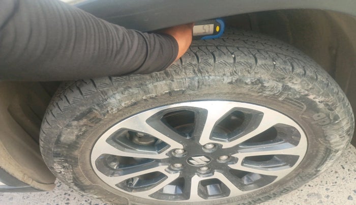 2024 Maruti Grand Vitara ZETA CNG, CNG, Manual, 24,983 km, tyre