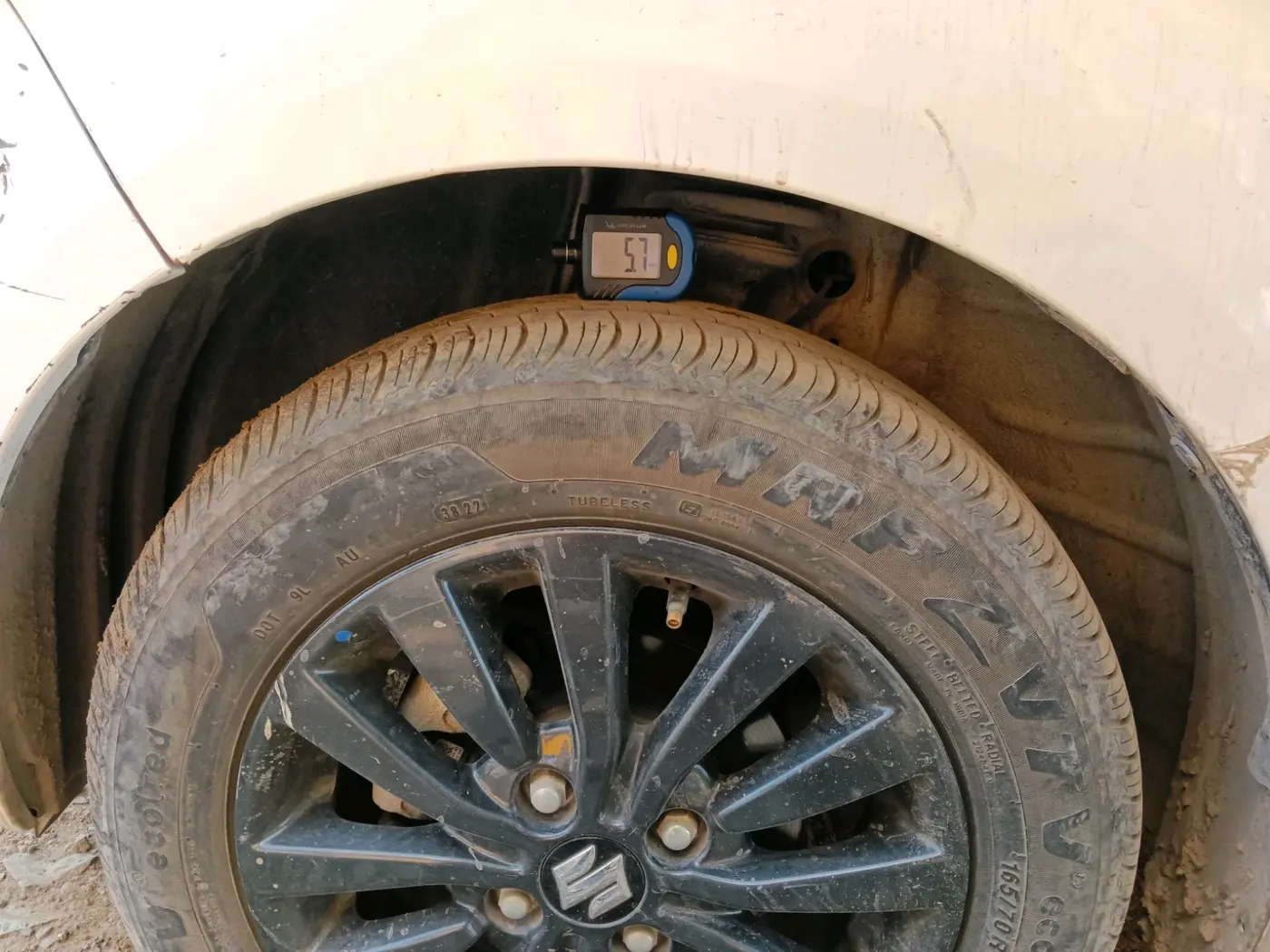 2022 Maruti New Wagon-R ZXI PLUS 1.2, Petrol, Manual, 9,447 km, tyre
