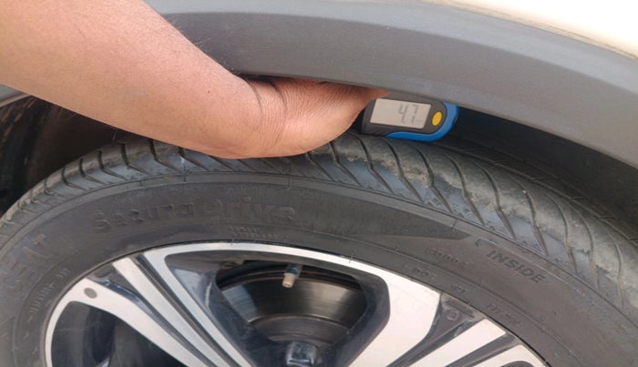 2024 MG ASTOR Sharp Pro 1.5 CVT (Ivory), Petrol, Automatic, 17,526 km, tyre