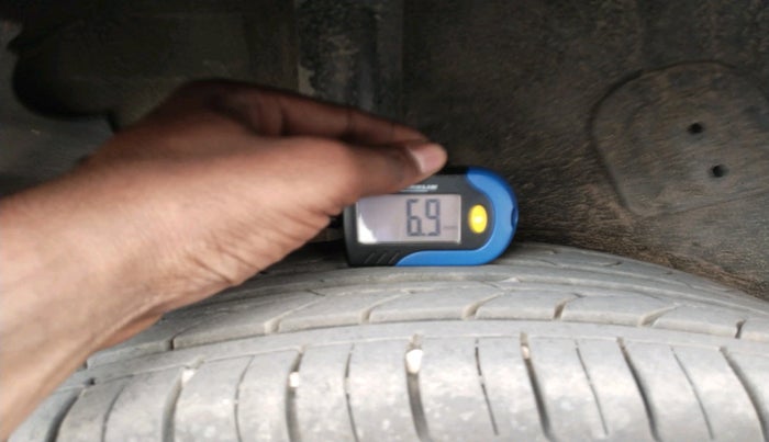 2022 Tata NEXON XMA SUNROOF PETROL, Petrol, Automatic, 45,366 km, tyre