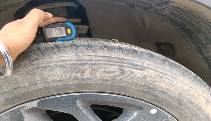 2023 Tata Safari XTA PLUS DARK EDITION, Diesel, Automatic, 53,156 km, tyre