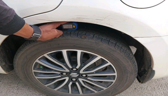 2017 Maruti Dzire ZXI PLUS AMT, CNG, Automatic, 1,10,547 km, tyre