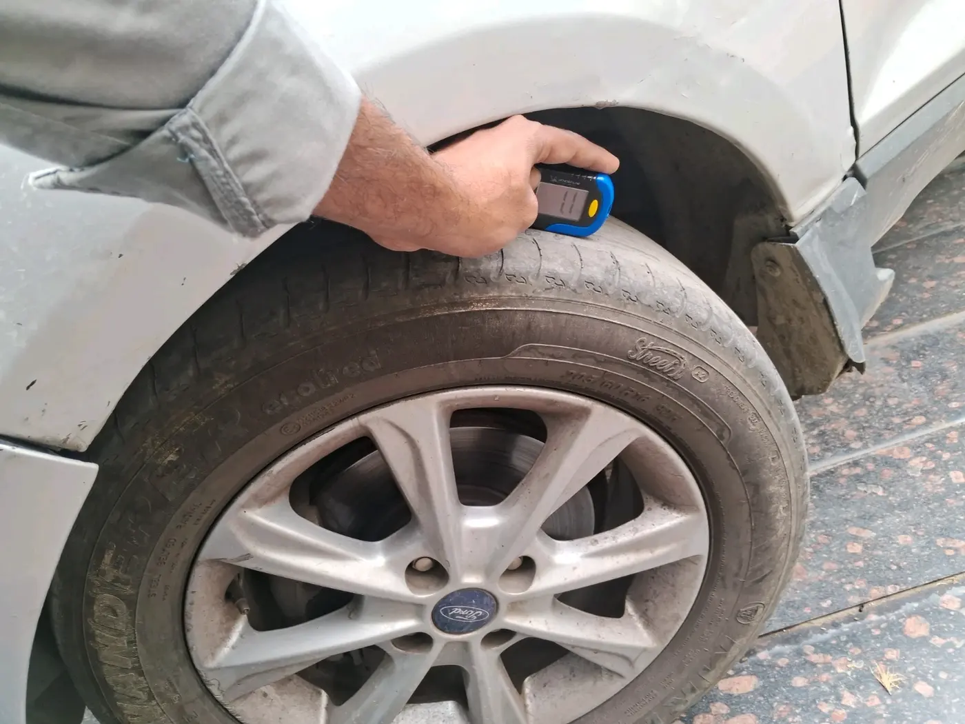2021 Ford Ecosport TITANIUM 1.5L DIESEL, Diesel, Manual, 75,268 km, tyre
