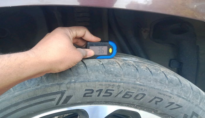 2021 Renault Duster RXZ 1.3 TURBO PETROL MT, Petrol, Manual, 1,02,110 km, tyre