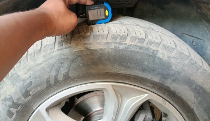 2019 Tata Harrier XZ 2.0L, Diesel, Manual, 1,65,998 km, tyre