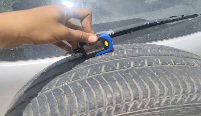 2017 Ford Ecosport TITANIUM 1.5L DIESEL, Diesel, Manual, 1,23,456 km, tyre