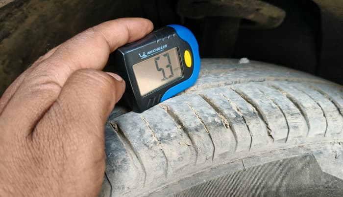 2019 Tata NEXON XM PETROL, Petrol, Manual, 47,745 km, tyre