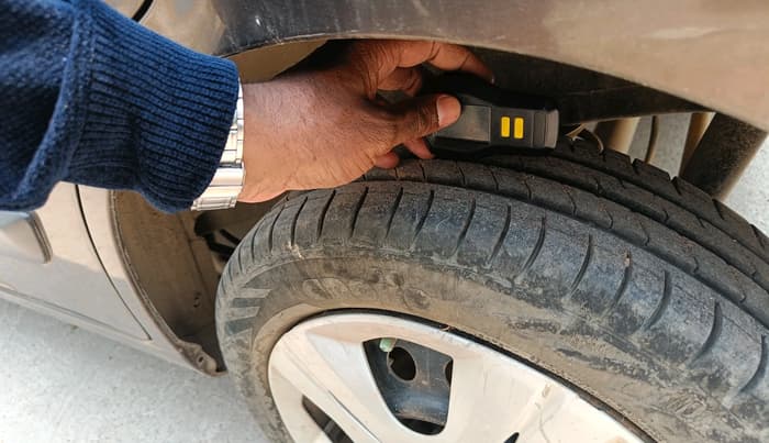 2018 Maruti Wagon R 1.0 VXI, Petrol, Manual, 59,420 km, tyre