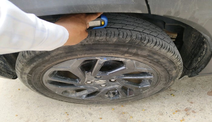 2025 Maruti FRONX DELTA PLUS 1.2MT, Petrol, Manual, 24,253 km, tyre