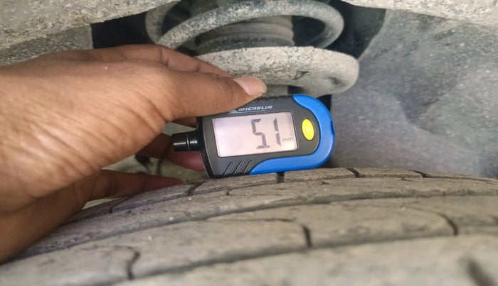 2017 Ford Ecosport TITANIUM + 1.5L PETROL AT, Petrol, Automatic, 65,764 km, tyre