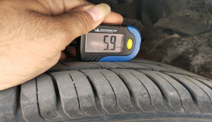 2019 Honda Amaze 1.2L I-VTEC VX, CNG, Manual, 2,67,070 km, tyre