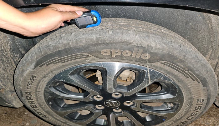 2023 Maruti Grand Vitara ZETA PLUS HYBRID ECVT DUAL TONE, Hybrid, Automatic, 84,988 km, tyre