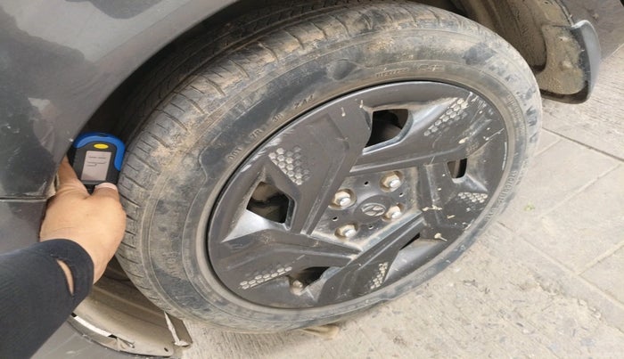 2022 Hyundai AURA S 1.2 AMT, Petrol, Automatic, 46,040 km, tyre