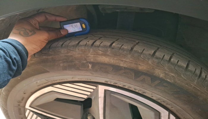 2024 Tata NEXON CREATIVE+ AMT 1.2 PETROL, Petrol, Automatic, 33,722 km, tyre