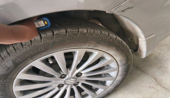 2018 Maruti Ciaz ALPHA DIESEL 1.3, Diesel, Manual, 1,11,284 km, tyre