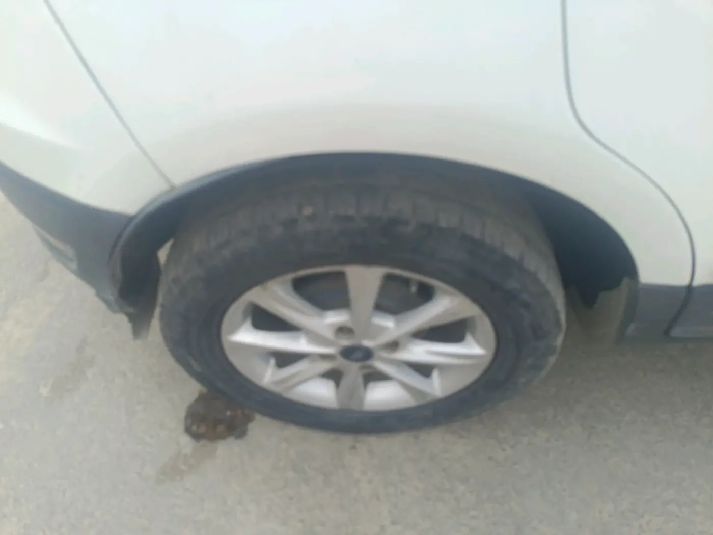 2018 Ford Ecosport TITANIUM 1.5L DIESEL, Diesel, Manual, 1,45,396 km, tyre