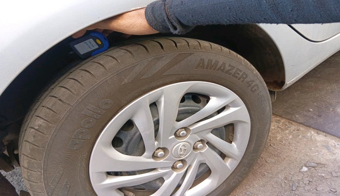 2022 Hyundai AURA S 1.2 CNG, CNG, Manual, 65,851 km, tyre