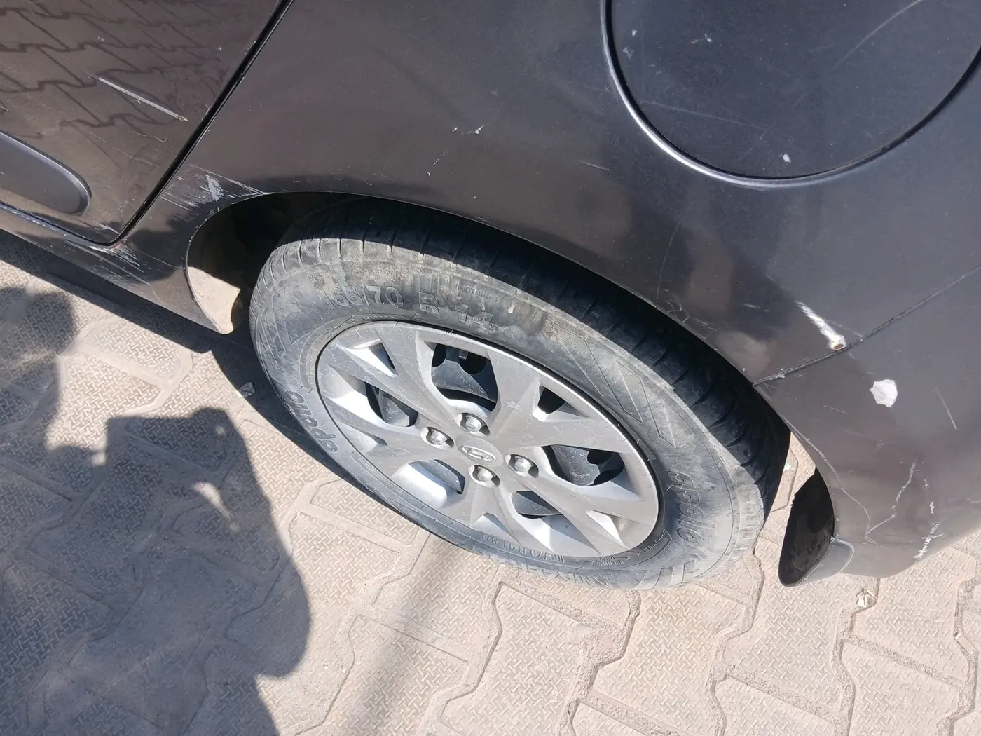 2014 Hyundai Grand i10 SPORTZ 1.2 KAPPA VTVT, Petrol, Manual, 63,050 km, tyre