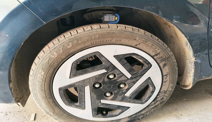 2025 Hyundai GRAND I10 NIOS Sportz 1.2 HY-CNG Duo, CNG, Manual, 7,729 km, tyre