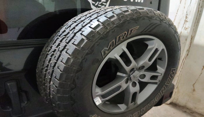 2023 Mahindra Thar LX PETROL HT 4WD AT, Petrol, Automatic, 14,664 km, tyre