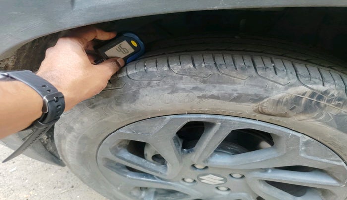 2024 Maruti FRONX DELTA PLUS 1.2L AGS, Petrol, Automatic, 28,718 km, tyre