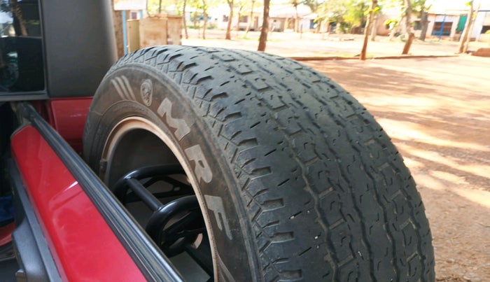 2021 Mahindra Thar LX HT PETROL 4WD MT, Petrol, Manual, 62,879 km, tyre