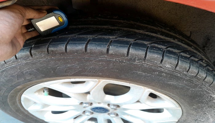 2015 Ford Ecosport TITANIUM 1.5L DIESEL, Diesel, Manual, 1,86,271 km, tyre