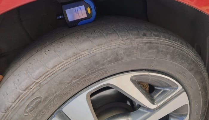 2020 Hyundai AURA SX PLUS 1.2 AMT, Petrol, Automatic, 27,017 km, tyre