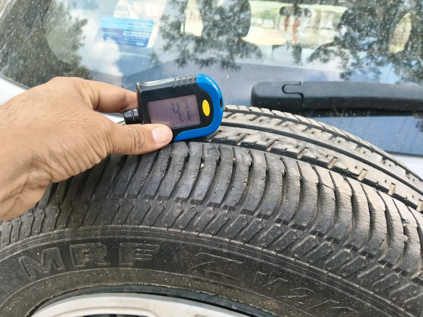 2019 Ford Ecosport TREND 1.5L PETROL, CNG, Manual, 41,505 km, tyre