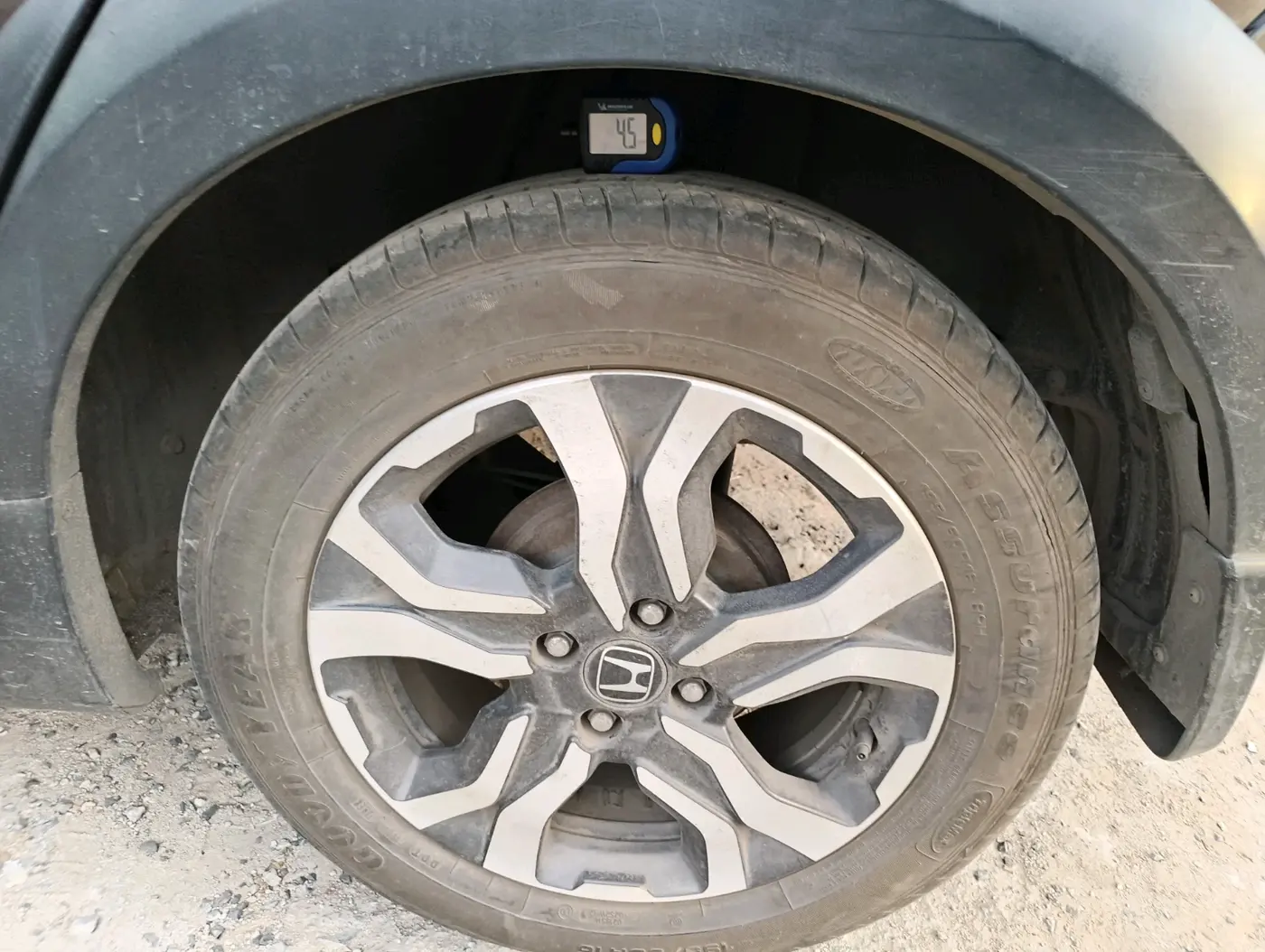 2018 Honda WR-V 1.2L I-VTEC VX MT, Petrol, Manual, 90,618 km, tyre