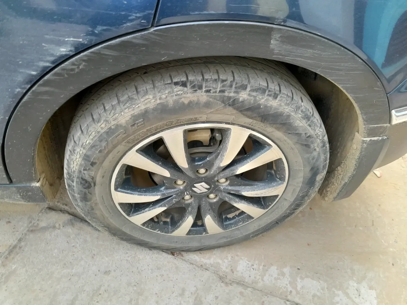 2020 Maruti S Cross ALPHA 1.5, Petrol, Manual, 35,421 km, tyre
