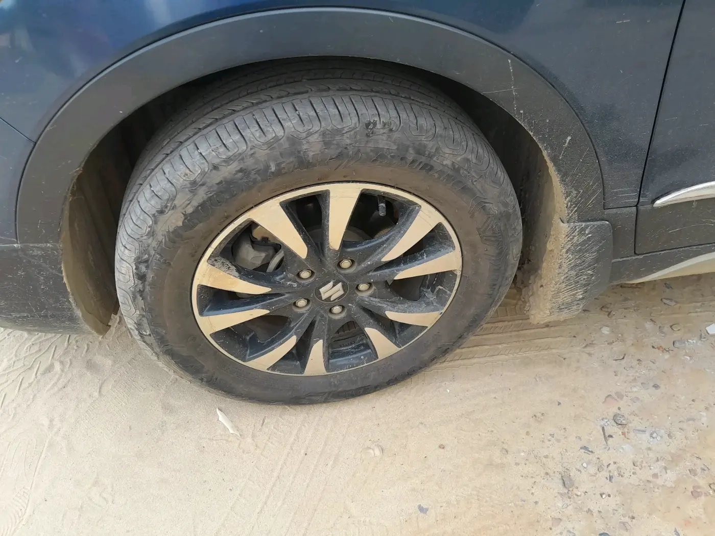 2020 Maruti S Cross ALPHA 1.5, Petrol, Manual, 35,421 km, tyre