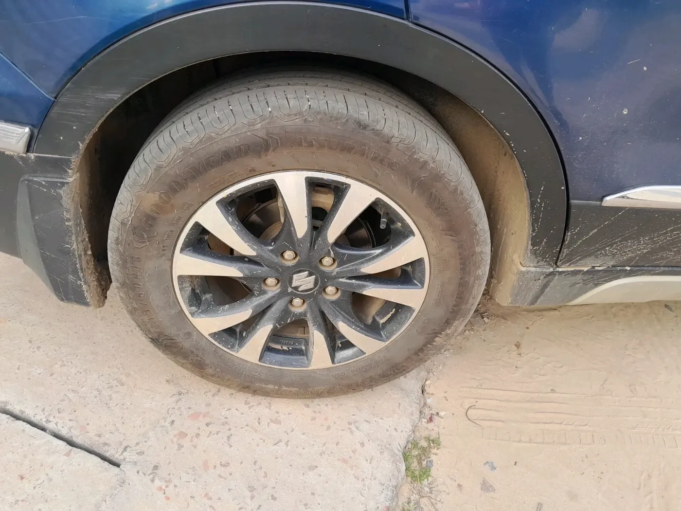 2020 Maruti S Cross ALPHA 1.5, Petrol, Manual, 35,421 km, tyre