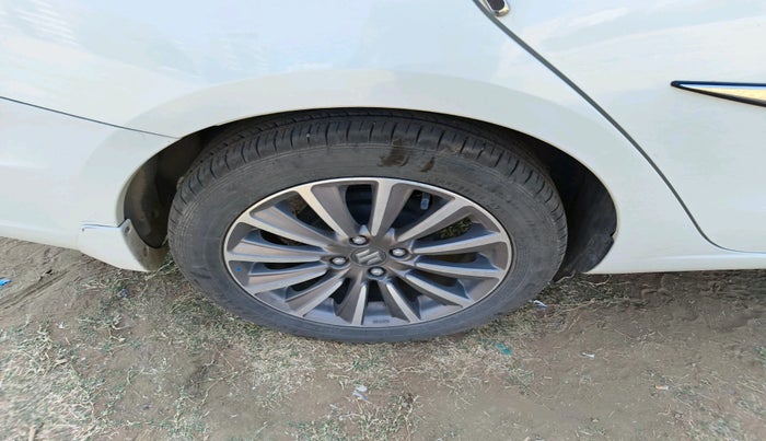 2024 Maruti Ciaz ALPHA  AT 1.5 SHVS PETROL, Petrol, Automatic, 13,039 km, tyre
