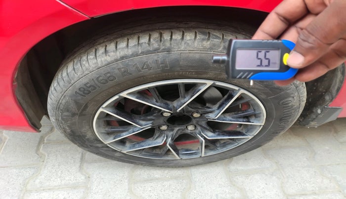 2018 Honda Brio VX AT, Petrol, Automatic, 47,174 km, tyre