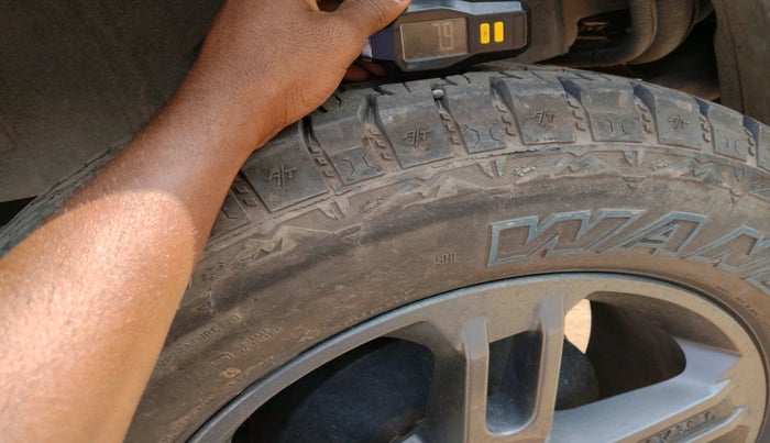 2024 Mahindra Thar LX P 2WD AT HT, Petrol, Automatic, 4,558 km, tyre