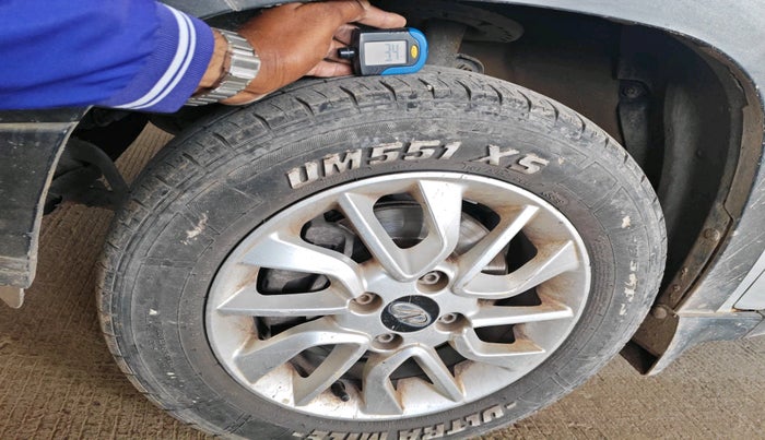 2016 Mahindra Kuv100 K8 D 5 STR, Diesel, Manual, 60,482 km, tyre