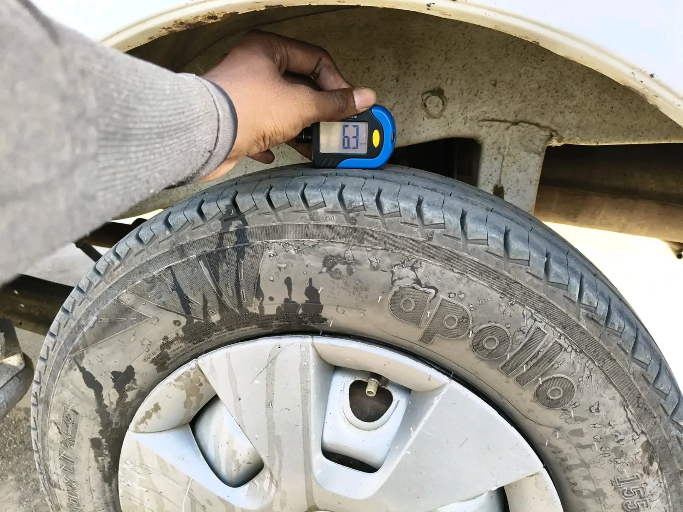 2018 Maruti Eeco 5 STR WITH A/C+HTR, CNG, Manual, 1,19,234 km, tyre