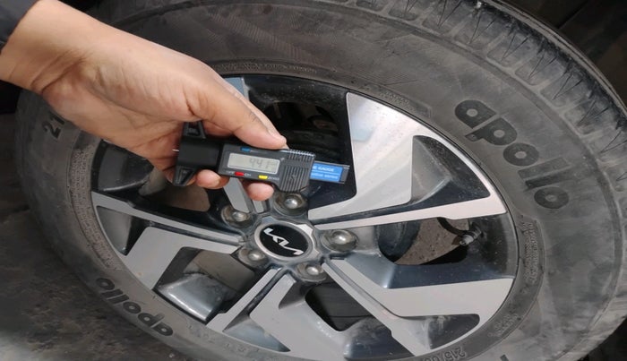 2022 KIA SONET HTX 1.0 IMT, Petrol, Manual, 76,302 km, tyre