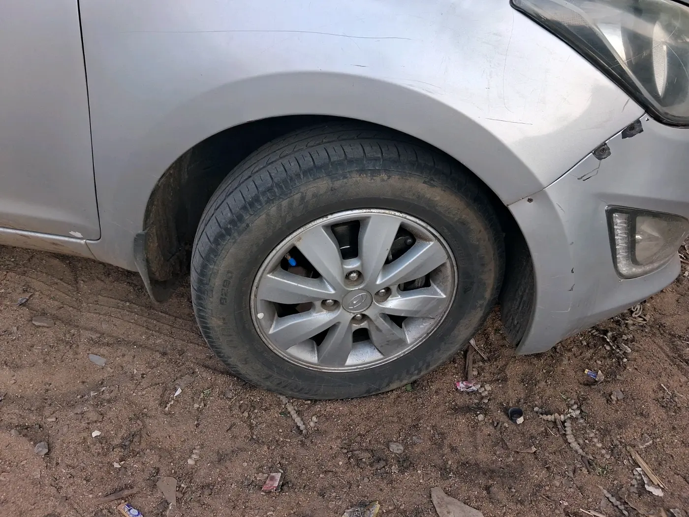 2014 Hyundai i20 ASTA 1.4 CRDI, Diesel, Manual, 86,029 km, tyre